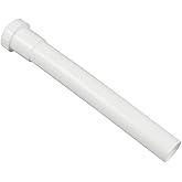 Danco 94031 1-1/2-by-12" Extension Tube, Slip-Joint, PVC, White
