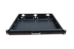 RAISING ELECTRONICS 1U Rack Mount Sliding Keyboard