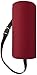 Sammons Preston Half Lumbar Roll with Attachment Strap, D-Shape Low Back Support Cushion, Posture Support Pillow for Spinal Alignment and Curvature, Pain Relief in Head, Neck, Shoulder, Burgundy, 4.5