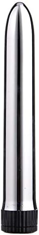 7 Inch Funny Toys Funny Toys for Women Exciting Privacy Bullet Magic Wand Rivacy comfortabler Stimulator Pocket Manual,Silver