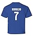 Spark Apparel Soccer Shirt #7 Cristiano Ronaldo CR7 Boys Girls Youth T-Shirt