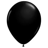 Qualatex 16" Round Balloons, Onyx Black - Pack of 20