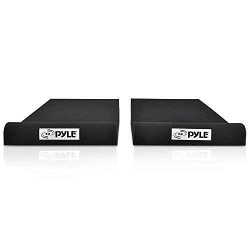 Pyle Sound Dampening Riser Foam-Audio Acoustic Noise Isolation Platform Recoil Stabilizer w/Rubber Base Pad for Studio Monitor, Subwoofer, Loud Speakers PSI03 (9 x 12 x 2 Inch, Pair), 9" x 12" Pyle Sound Dampening Riser Foam-Audio Acoustic Noise Isolation Platform Recoil Stabilizer w/Rubber Base Pad for Studio Monitor, Subwoofer, Loud Speakers PSI03 (9 x 12 x 2 Inch, Pair), 9" x 12"