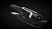 HFX CORDLESS USB RECHARGEABLE HAIR STRAIGHTENERS | Luxury 24k Gold Plated Textured Finish | Nano-Titanium Mirror Effects Styling Plates | Colour: Velvety Matte Black