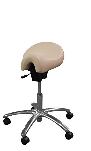 Dentists Unite 400-17 Professional Dental Stool, Saddle Series, Ergonomic, Bone