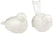 Lenox French Perle White Bird Salt and Pepper Set -