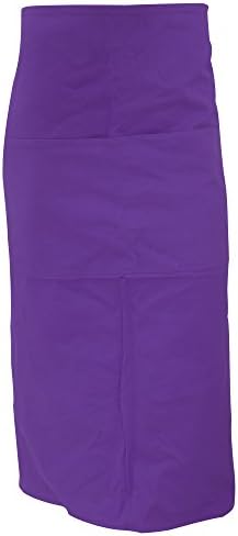 Bargear Unisex Long Bar Apron / Aprons And Tabards (One Size) (Purple)