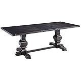 Alpine Furniture Dining Table Vintage Black