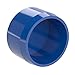 FORMUFIT F012EEC-BL-10 PVC External End Cap, Furniture Grade, 1/2