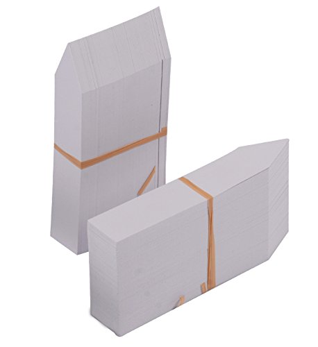 Oldhill 4 Inch Plastic Plant Tags Garden Labels Pot Marker Nursery Garden Stake Tags (200, White)