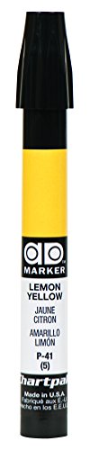 AD MarkerThe Original Chartpak, Tri-Nib, Lemon Yellow, 1 Each (P41)