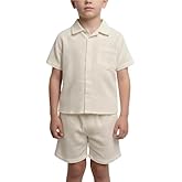 OPTRANEST Inc Toddler Daily & Summer Wear Outfit for Boys & Girls – Shirt and Shorts Set, Kids Clothing for 1–6 Years