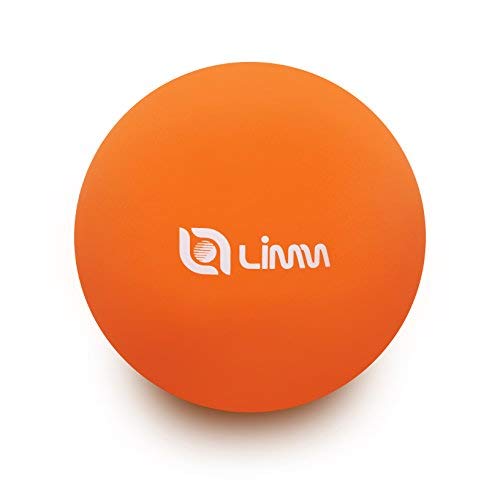 Limm Therapy Massage Ball Set - Lacrosse & Spiky Combo - 2 2.5 inches & 1 2.8 inches - Best Feet, Back & Neck - Rubber Balls for Pain Relief & Plantar Fasciitis - Includes Free Carry Bag