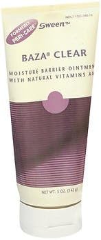 Coloplast Sween Baza Clear Moisture Barrier Ointment - 5 oz, Pack of 5