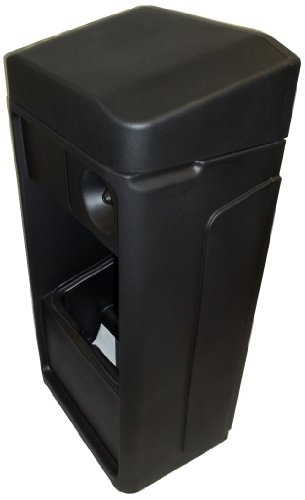 Forte Products 8001948 Convenience Center Plastic Windshield Station, 19" L x 14" W x 39" H, Black