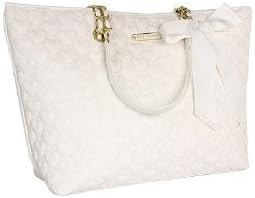 betsey johnson white purse