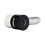 SVBONY Reticle Eyepiece 1.25 inches Illuminated Eyepiece 12.5mm Double-line Crosshair LED Illuminator 40 Degree FOV 4 Elements Design Guide Star