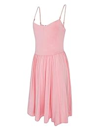 Tom 's Ware - Vestido con elegante para mujer con correa de hombro desmontable.