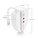 Motion Sensor LED Night Light - Voion Waterproof Motion Sensor Toilet Light with UV-C Light Kills 99.9% of Germs and Viruses - 8 Colors Changing Waterproof Design Last Longer