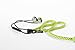 Zipbuds PRO mic Never Tangle Zipper Earbuds with Noise Canceling Mic/Remote, Neon Yellow
