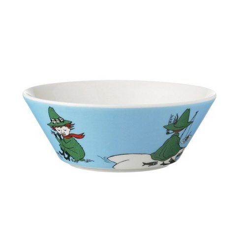 Light Blue Moomin Bowl - Snufkin