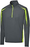 Sport-Tek Men's Cadet Collar 1/2 Zip Colorblock Pullover