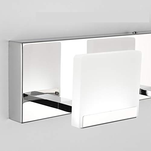 Ralbay LED Modern Bathroom Vanity Lights 5 Lights Acrylic Stainless