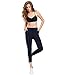 SweatyRocks Women's Drawstring Waist Striped Side Jogger Sweatpants with Pockets (Small, Navy#1)
