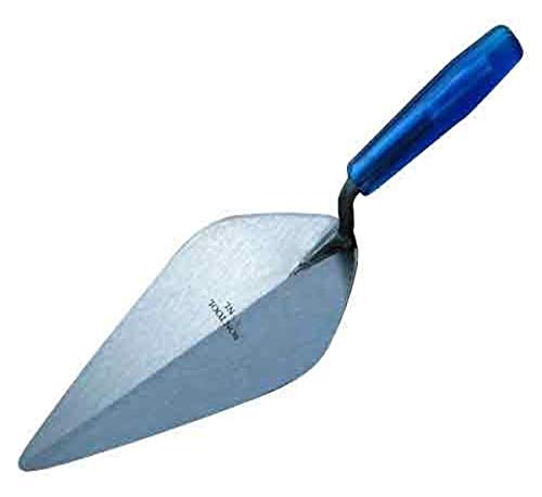 Bon 72-216 9-inch Pro Plus Carbon Steel Narrow London Masonry Trowel with Plastic Handle