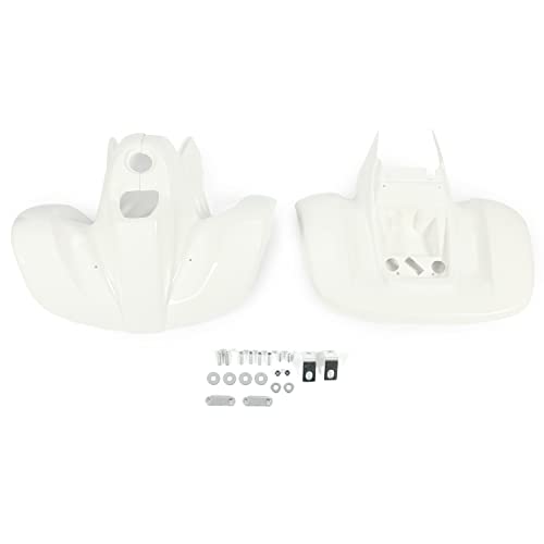 ALMULOO Front Rear Fender Compatible with 1993-2005 Honda Sportrax 90 TRX90 Mud…