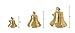 Nautical Cove Solid Brass Ships Bell 3.5