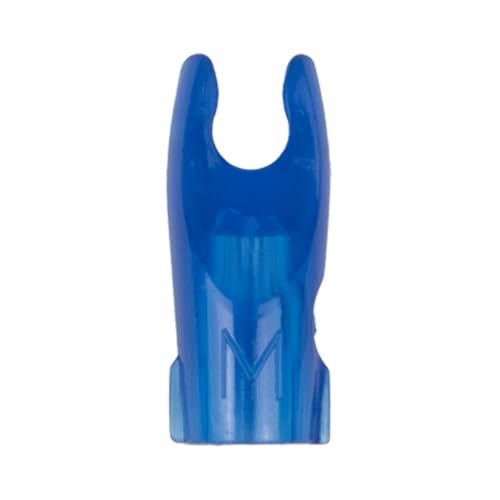 Bohning Smooth Release Pin Nock, 12 pk, Electric Blue