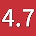 DTTO for iPhone 8 Case, iPhone 7 Case, [Lightening Series] Clear Style Slim Fit Soft Gel TPU Bumper Anti-Scratch Cover Electronic Engraving Apple iPhone 4.7 Inch Case for iPhone 7/8, Bright Red