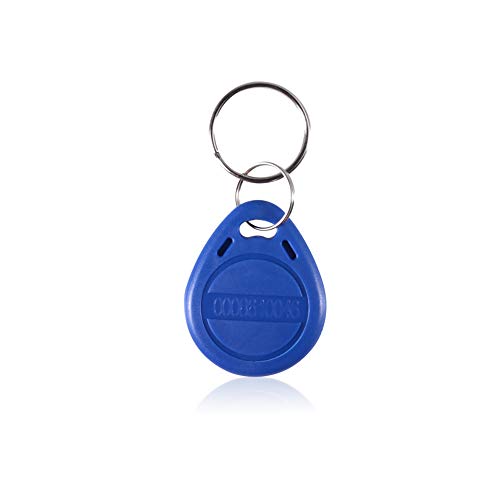 Organizer 50Pcs 125KHz RFID Key Fob Proximity ID Card Token Tag Keypad Card for Door Entry Access Control System for Security Lock Wholesale, Read Only