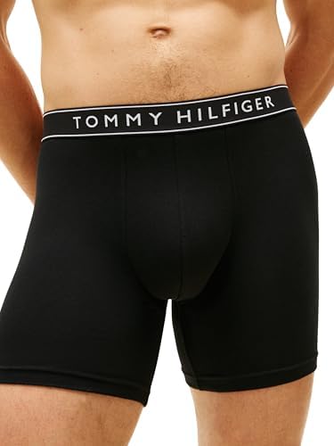 Uomo Slip Boxer Confezione da 3 in Cotone Elasticizzato, Multicolore (Blk/Time Cobalt/Lght Cast), M