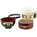 Hakoya Kokeshi Samurai Bento Double-Decker Lunch Box 50643 for Children