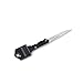 Mini Portable Folding Knife Pocket Key Knife Peeler Camping Keychain Tool (Black)