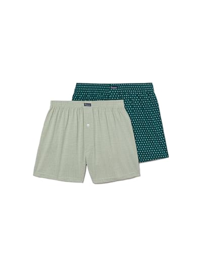 Offene Boxershorts für Herren, Bedruckt, 2 Stück