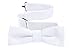 S.H. Churchill & Co. Children's Bow Tie for Boys & Girls (White)