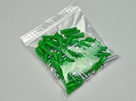 9x12 4mil Zipper Poly Bags. Package of 100