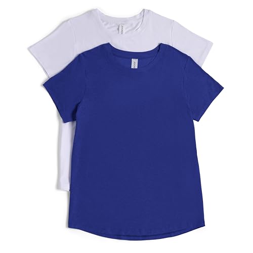 Jockey Women's Active 2-Pack Butter Soft Essential T-Shirt