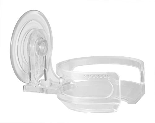 SipCaddy-Bath-Shower-Portable-Cupholder-Caddy-for-Beer-Wine-Suction-Cup-Drink-Shower-Beer-Holder-Clear