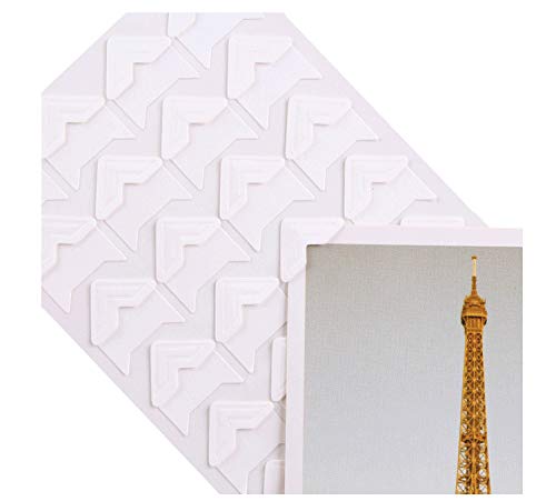 360 Count Self-Adhesive Acid Free Photo Corners for Scrapbooks Memory Books (White)