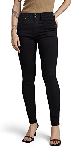 Donna Lhana Skinny Jeans, Nero (pitch black D19079-B964-A810), 30W / 32L