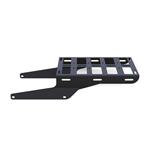 Cargo Rack Luggage Carrier Utility Rear Tail Holder Black Powdercoat fits: 92-07 Yamaha XT225 - Immix Racing - 100-003-black