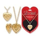 Layered Sterling Silver Heart Locket Necklace Pendant, Assorted Styles