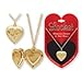 Layered Sterling Silver Heart Locket Necklace Pendant, Assorted Styles