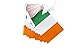TSMD Ireland Flag, 100 Feet Irish Flag National Country World Pennant Flags Banner,Party Decorations for Grand Opening,Olympics,Bar,School Sports Events,International Festival Events Celebration