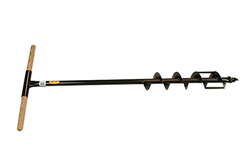 Polar 5519 Erdlochbohrer Ø 80 mm Pfahlbohrer Erdbohrer Handbohrer Länge 106 cm – Bild 3
