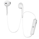 Bluetooth Headphones, Wireless Headphones Bluetooth V4.1 Earbuds with Mic Stereo Earphones Noise Cancelling Sweatproof Sports Headset for iPhone X 8 7 Plus Samsung Galaxy S7 S8 S9 and Android Phones.